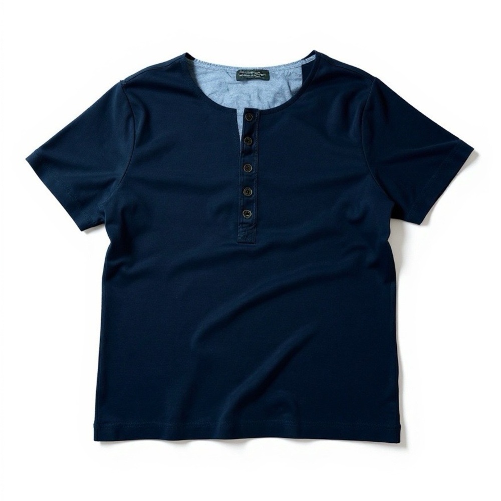 Lauren Ralph Lauren Navy blue shirt sleeve Henley top